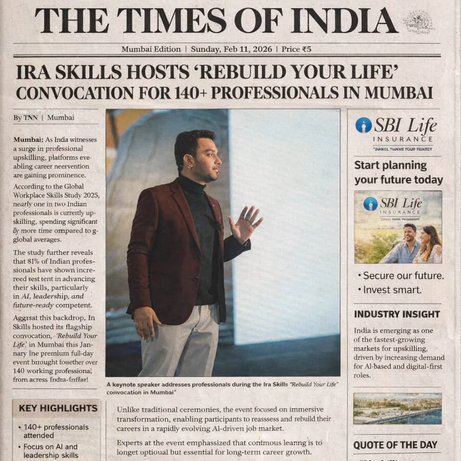 Deven U Pandey featured in The Times of India